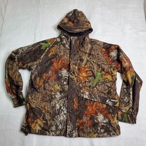 Gander Mountain Guide Series Mens Tech20 Hunting Jacket Brown Mossy Oak Camo L